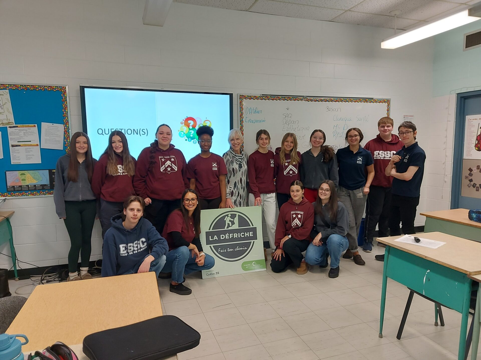 entrepreneurship workshop - Jeu Entreprendre project