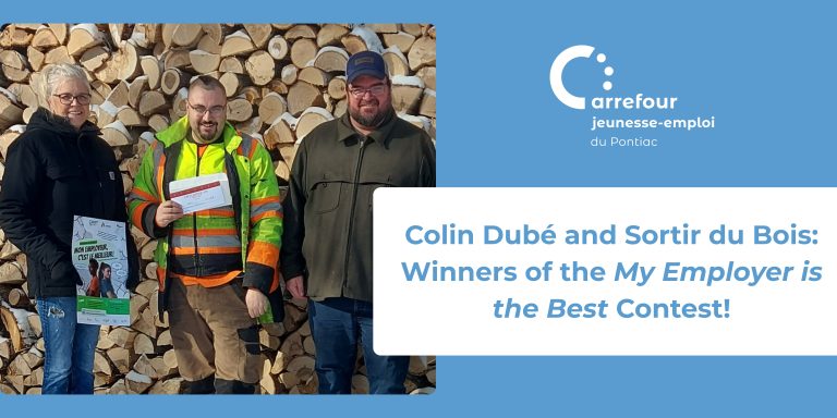 Colin Dubé - My Employer is the Best contest